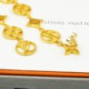 18K Louis Lace Long Earrings