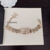 18K CC Gold Chain Bracelet