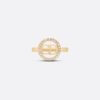18K CD Clair D Lune Ring