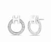 18K Clic H Diamond Earrings