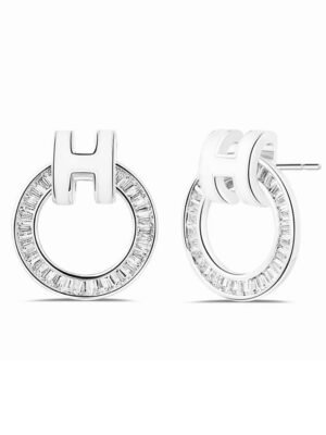 18K Clic H Diamond Earrings