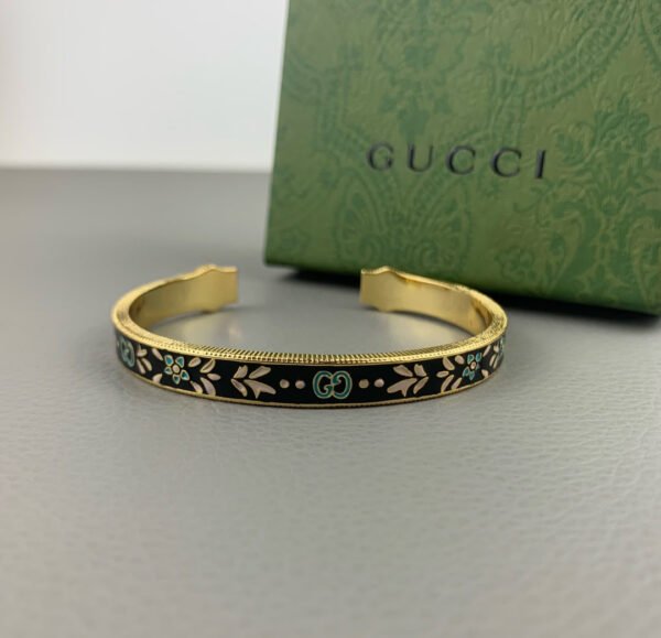 18K Double G Icon Blooms Bracelet