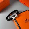 18K Belt Black H Bracelet