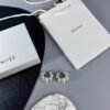 18K Triomphe Two-Rows Pearl Earrings