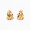 18K BB Gold Earrings