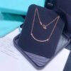18K T Medium Diamond Pendant Necklace