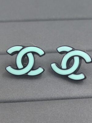 18K Classic Blue CC Earrings