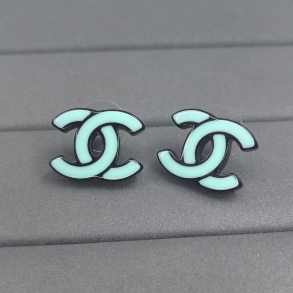 18K Classic Blue CC Earrings