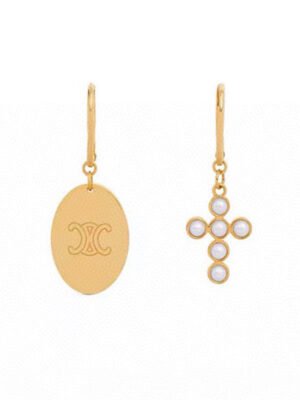 18K Triomphe Pearl Earrings