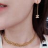 18K Triomphe Script Choker Necklace