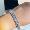 18K Diamond Chain H Bracelet