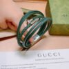 18K Double G Anger Forrest Green Bracelet