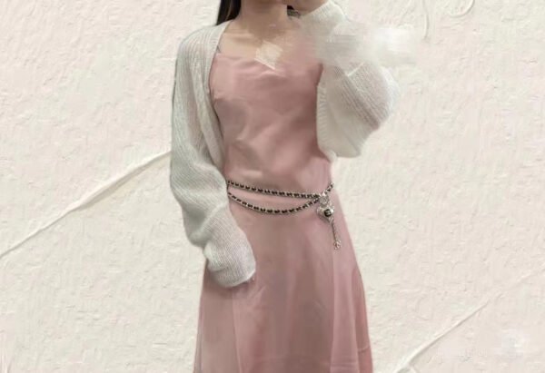 18K CC Heart Pendant Necklace