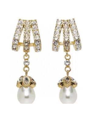 18K Triomphe Vintage Pearls Earrings