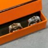 18K Collier De Chien Lock Diamonds H Ring