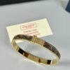 18K Louis Leather Bracelet