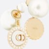 18K CD Pearls Earrings