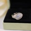 18K Perl¨¦e Diamond Ring
