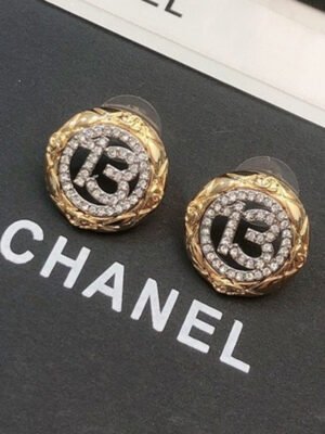 18K CC No.13 Diamond Earrings