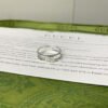 Double G Interlocking G Thin Open Ring