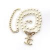 18K CC Pearls Choker Necklace