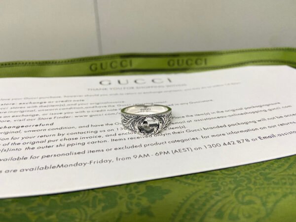 Double G Interlocking G Ring