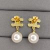 18K Triomphe Pearls Earrings