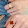 18K Vintage Alhambra Reversible Ring