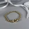 18K CD Lock Bracelet