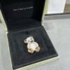 18K Lucky Animals Teddy Bear Clip Brooch