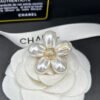 18K CC Pearls Brooch