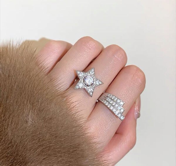18K CC Com¨¨te Diamonds Ring