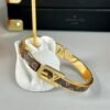 18K Louis Vintage Leather Bracelet