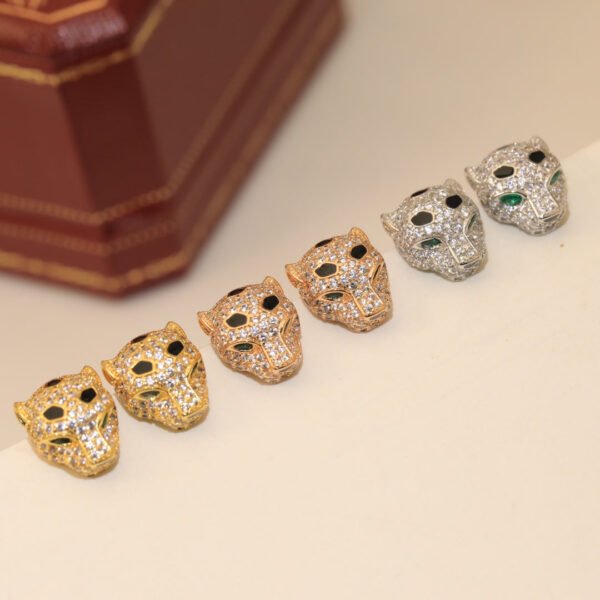 18K Panth¨¨re Earrings