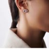 18K Farandole Diamond H Earrings