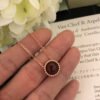 18K Perl¨¦e couleurs Carnelian Necklace