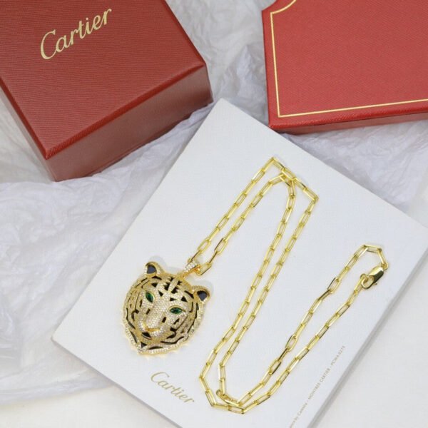 18K Panth¨¨re De Diamond Necklace