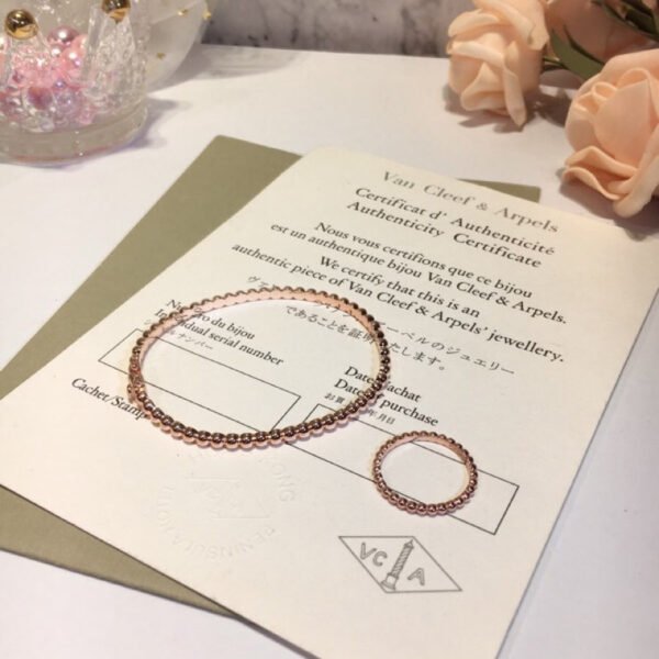 18K Rose Gold Perl¨¦e Pearls Bracelet