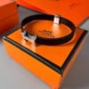 18K Belt Black H Bracelet