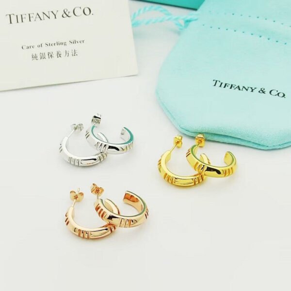 18K Atlas X Hoop Earrings