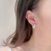 18k Panth¨¨re De Earrings