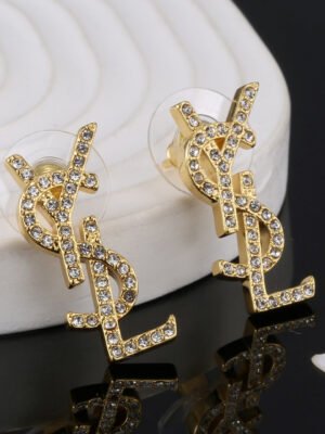 18K Saint Classic Crystals Brooch