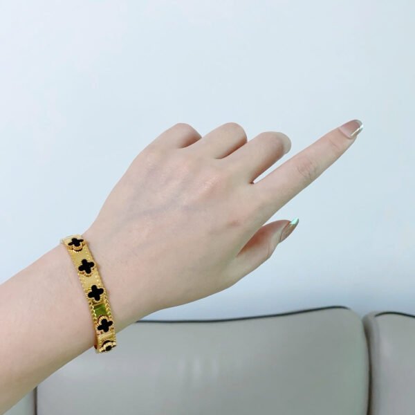 18K Perl¨¦e Clovers Bracelet