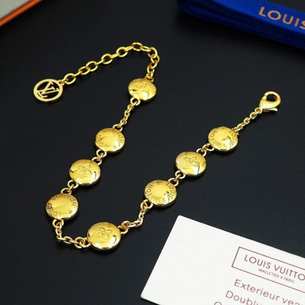 18K Louis Studs Sautoir Bracelet
