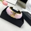 18K CC Pink Open Cuff Bracelet