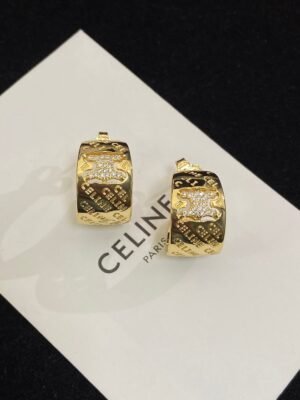 18k Triomphe Diamonds Earrings