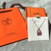 18K Amulettes Constance Pink Diamonds Pendant Necklace
