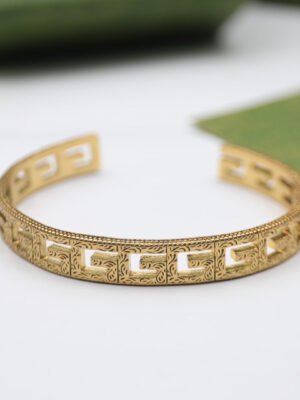 18K Double G Cube Bracelet