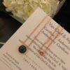 18K Perl¨¦e couleurs Malachite Necklace