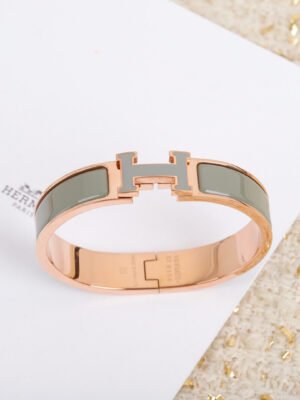 18K Clic H Grey Bracelet
